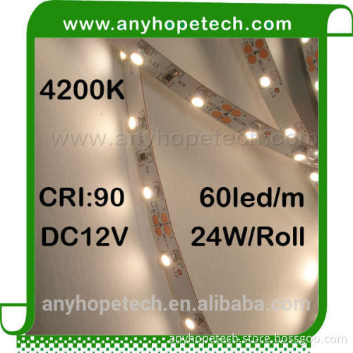 60LEDs High lumen output 3528 smd 12v led rope lighting